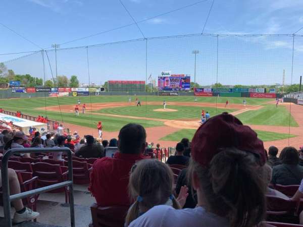 Veterans Memorial Stadium, Cedar Rapids, section: 112, row: T, seat: 2