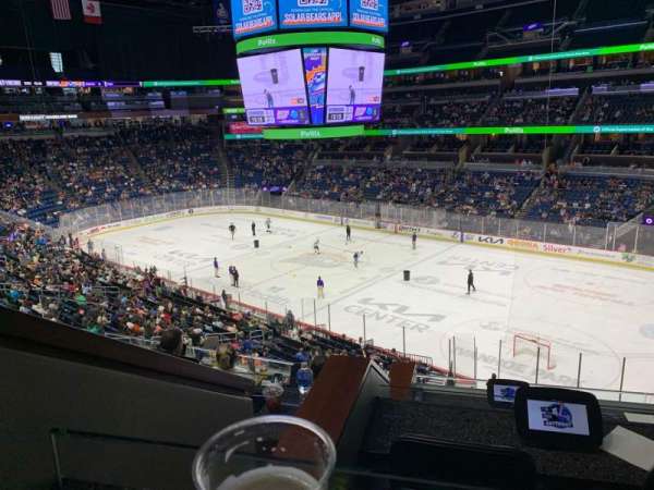 Kia Center, section: Loge, row: 3, seat: 1