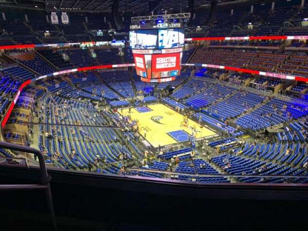 Kia Center, section: 203, row: 3, seat: 17