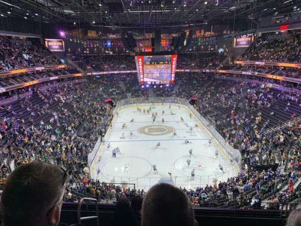 T-Mobile Arena, section: 214, row: F, seat: 2