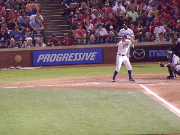 Globe Life Park in Arlington, section: 8, row: 11, seat: 1