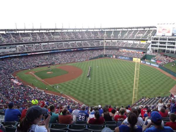 Globe Life Park in Arlington, section: 342, row: 16, seat: 10