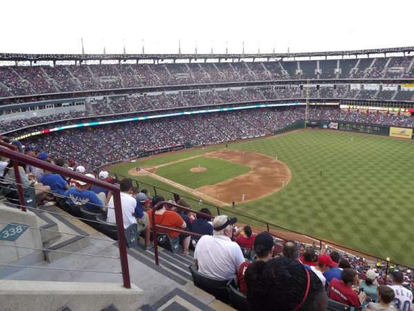 Globe Life Park in Arlington, section: 339, row: 9, seat: 5