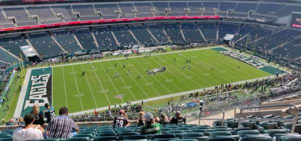 Lincoln Financial Field, section: 242, row: 16, seat: 7