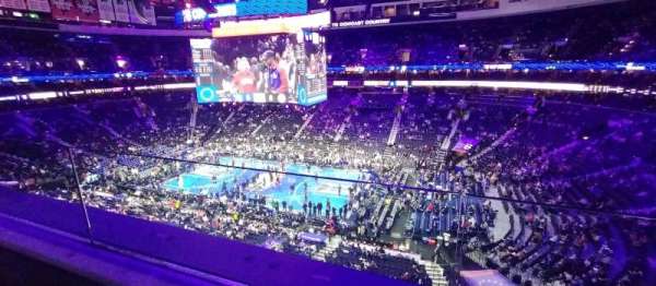 Xfinity Mobile Arena, section: 203, row: 1, seat: 17
