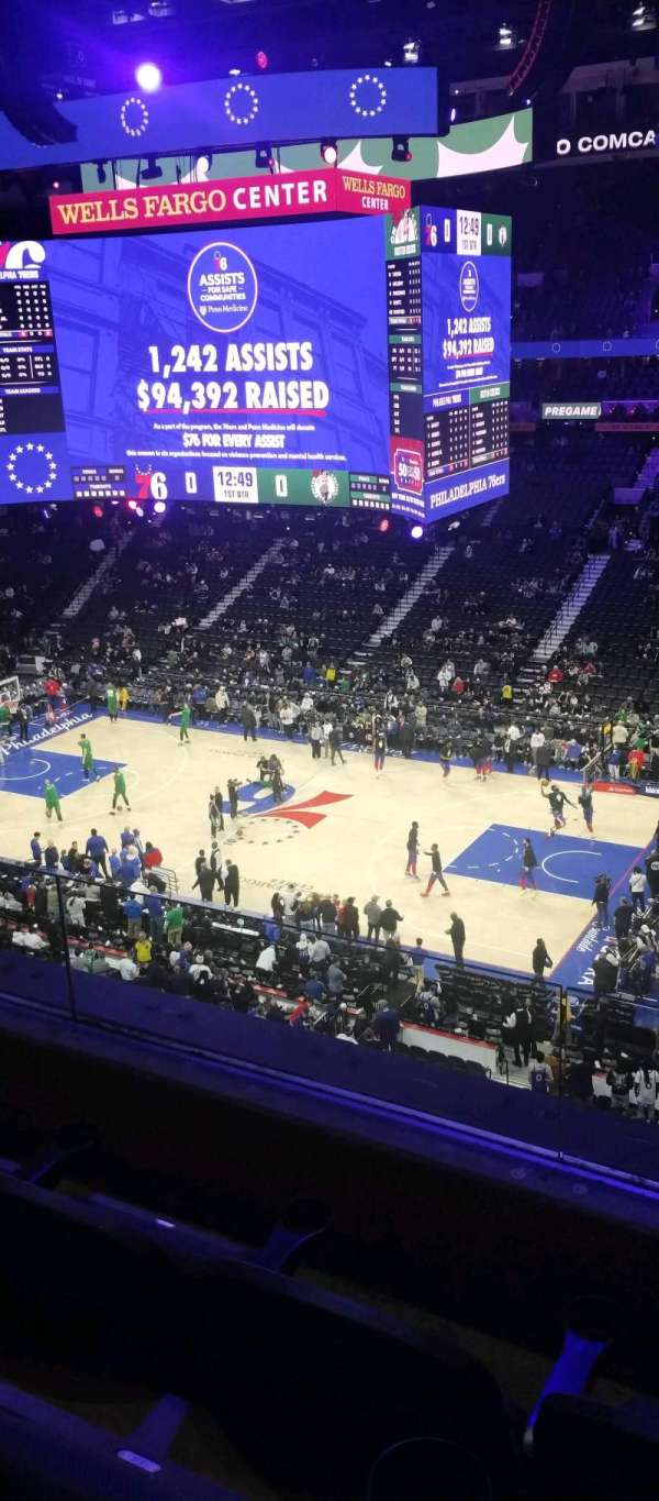 Xfinity Mobile Arena, section: 203, row: 3, seat: 15