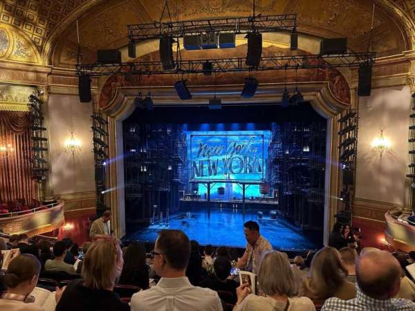 St. James Theatre, section: Mezzanine C, row: J, seat: 104