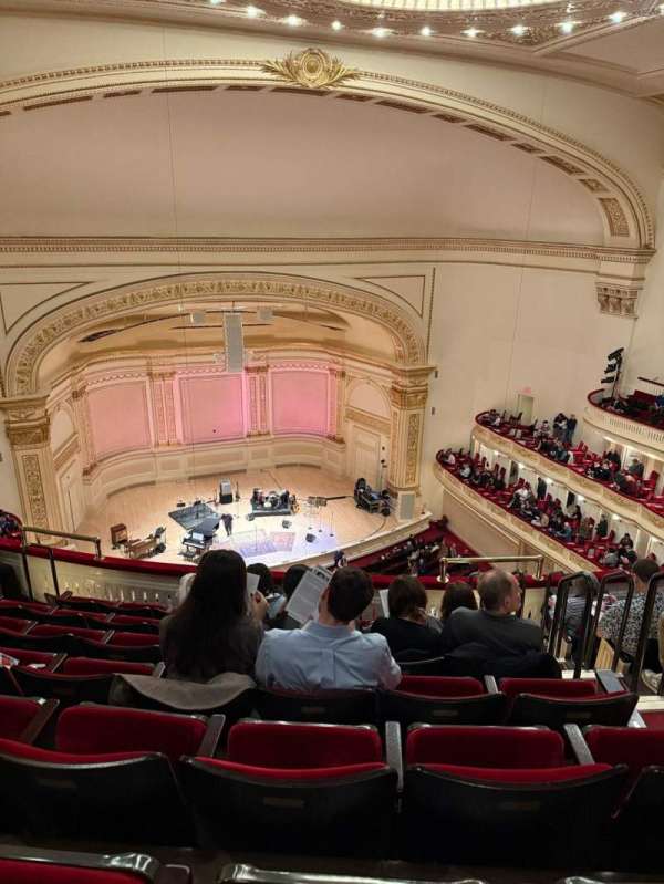 Carnegie Hall, section: Lower Balcony LC, row: G, seat: 5
