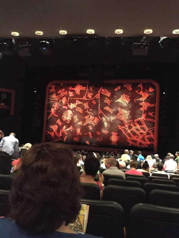 Minskoff Theatre, section: Orchestra C, row: T, seat: 128