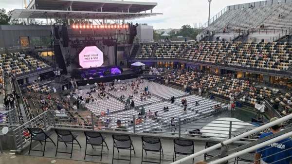 Credit One Stadium, section: 301, row: A, seat: 4