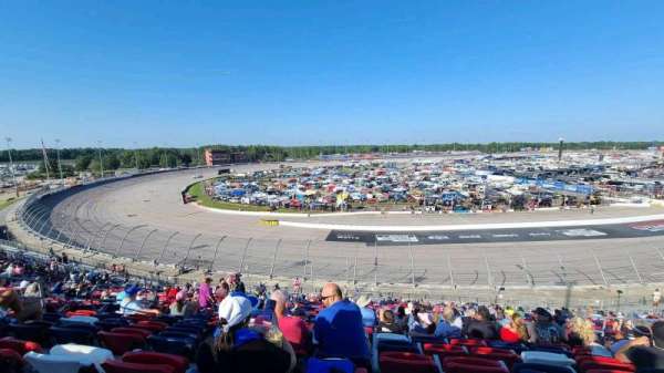 Darlington Raceway, section: K, row: 31, seat: 9