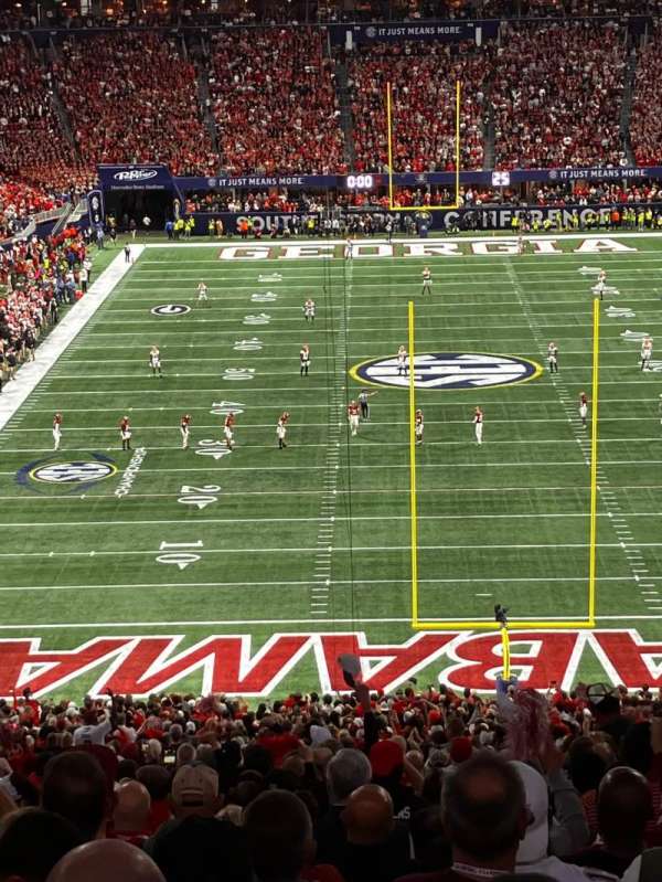 Mercedes-Benz Stadium, section: 101, row: 67, seat: 27