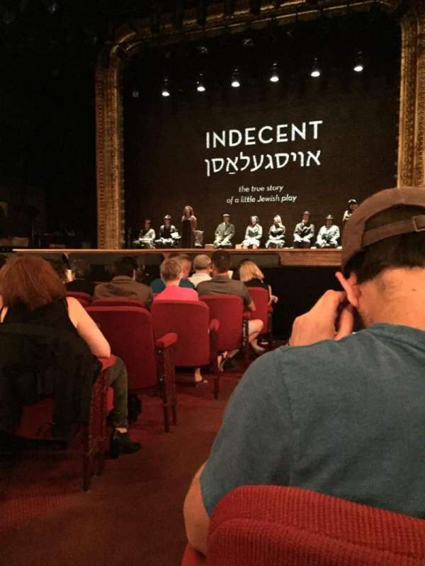 James Earl Jones Theatre, section: Orchestra R, row: G, seat: 2