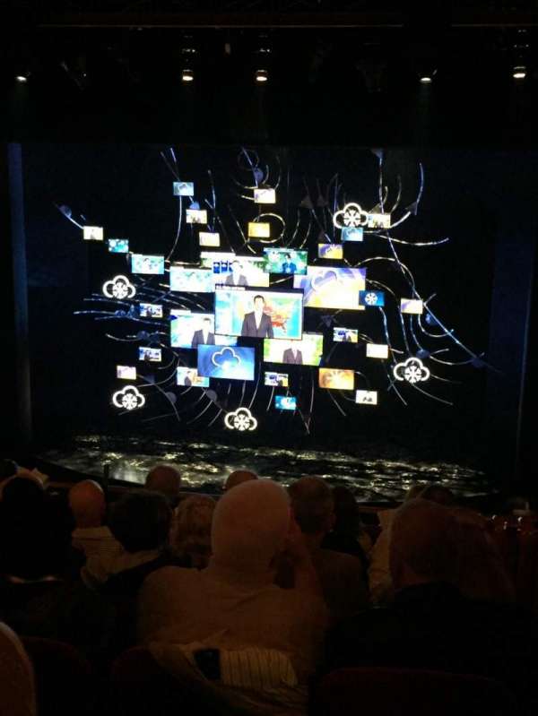 August Wilson Theatre, section: Mezzanine C, row: G, seat: 114