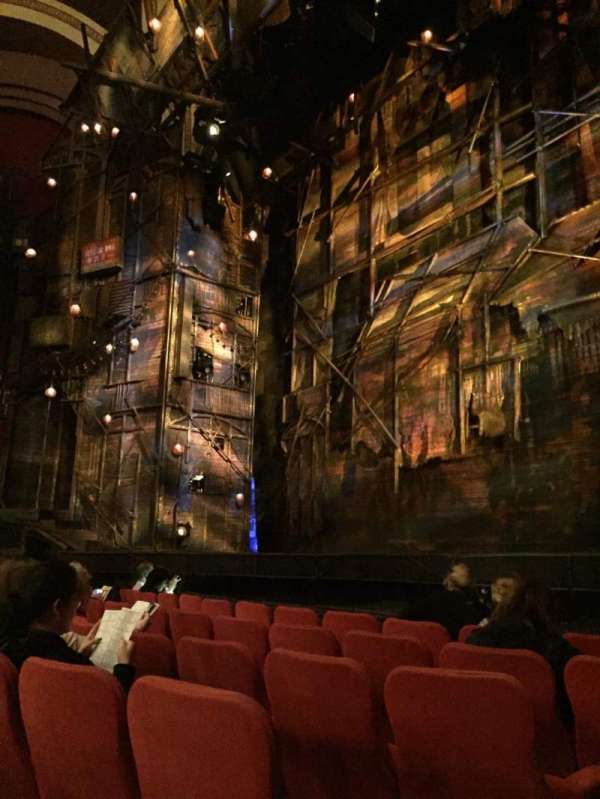 Broadway Theatre - 53rd Street, section: Orchestra R, row: F, seat: 1