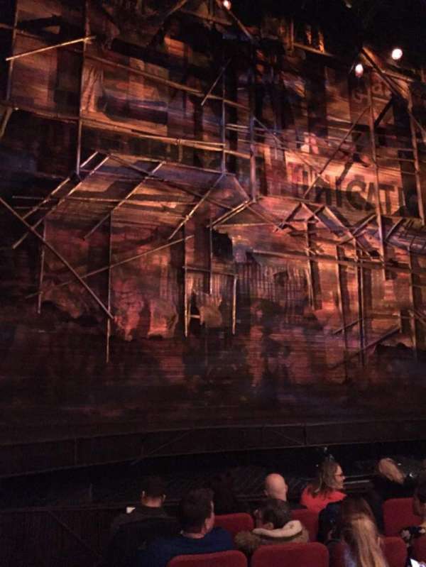 Broadway Theatre - 53rd Street, section: Orchestra L, row: F, seat: 2