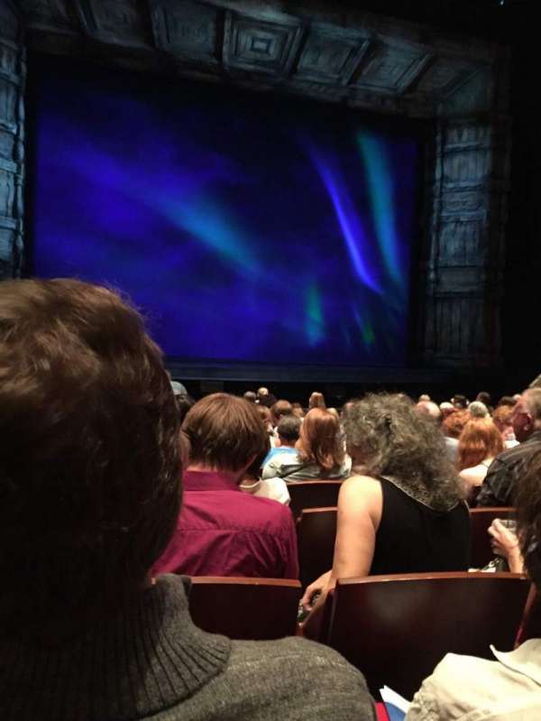 Temple Buell Theatre, section: Orchestra C, row: K, seat: 22