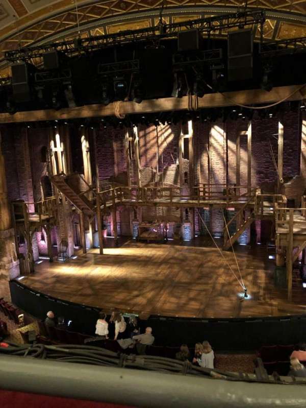 Richard Rodgers Theatre, section: Front Mezzanine R, row: A, seat: 2