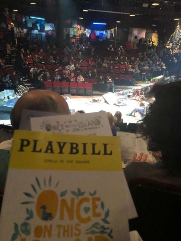 Circle in the Square Theatre, section: Orchestra 200 (Even), row: E, seat: 214