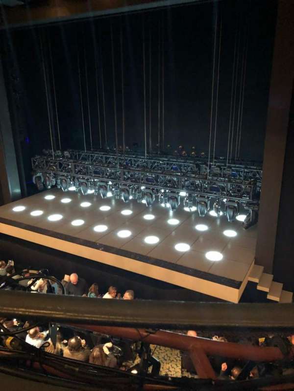 Lunt-Fontanne Theatre, section: Front Mezzanine R, row: A, seat: 10