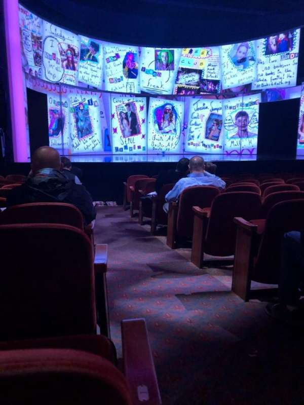 August Wilson Theatre, section: Orchestra L, row: K, seat: 1