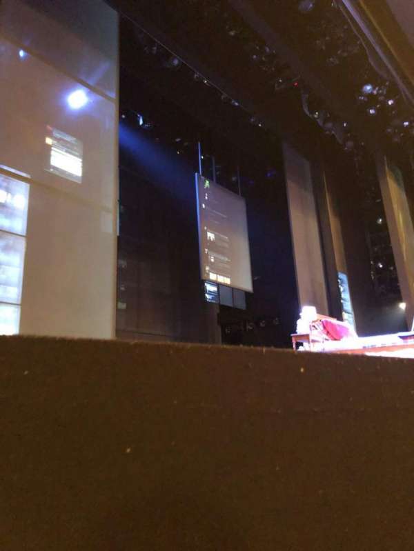 Music Box Theatre, section: Orchestra L, row: A, seat: 5
