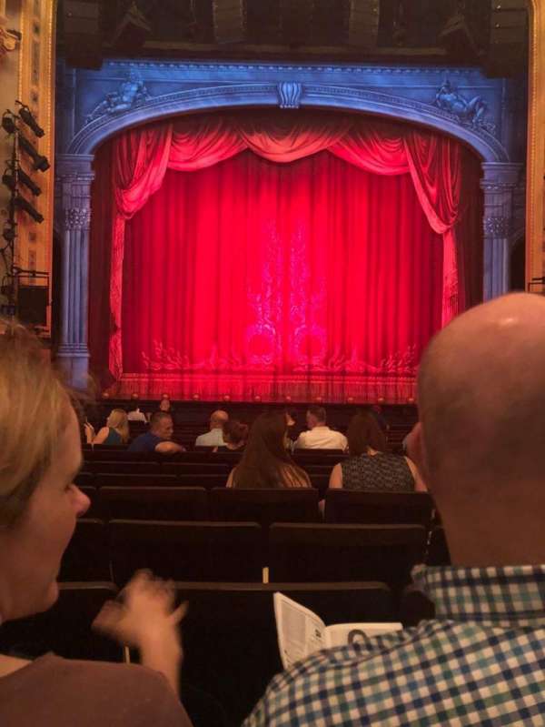 Hudson Theatre, section: Orchestra C, row: O, seat: 108