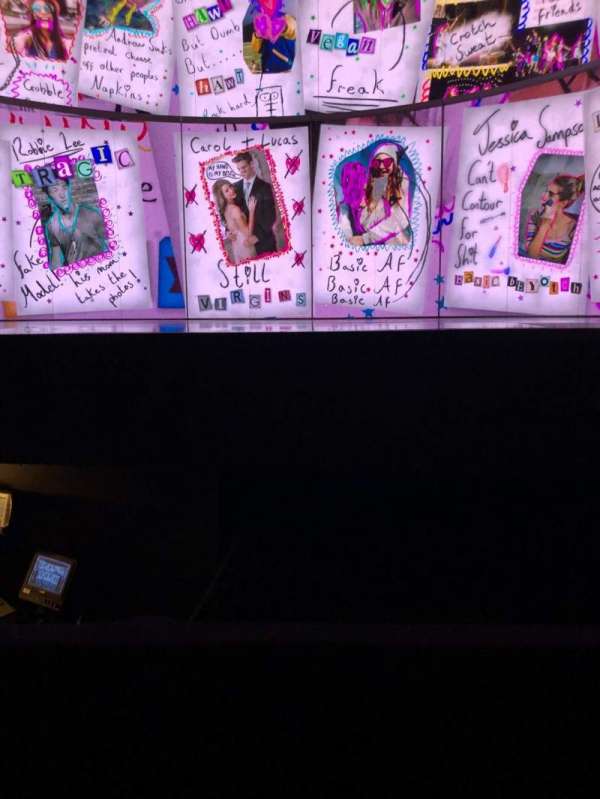 August Wilson Theatre, section: Orchestra R, row: A, seat: 104
