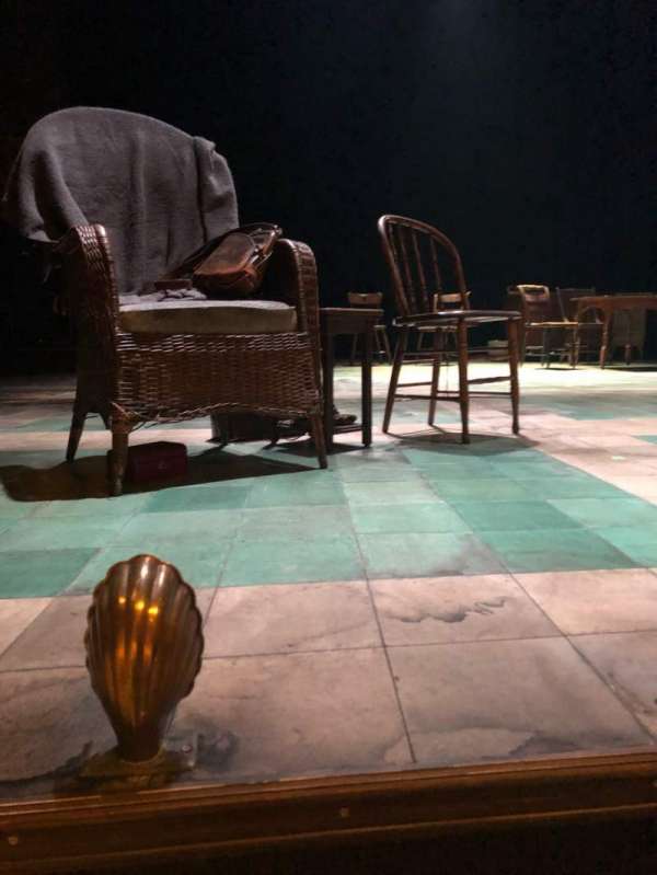 The Newman Theater at The Public Theater, section: Orch, row: A, seat: 11