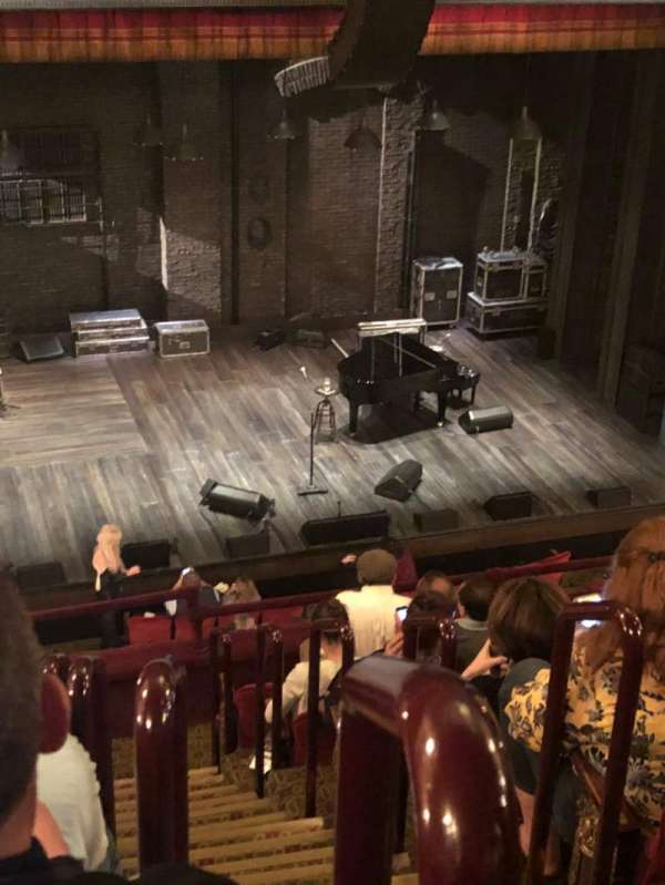 Walter Kerr Theatre, section: Mezzanine L, row: H, seat: 1