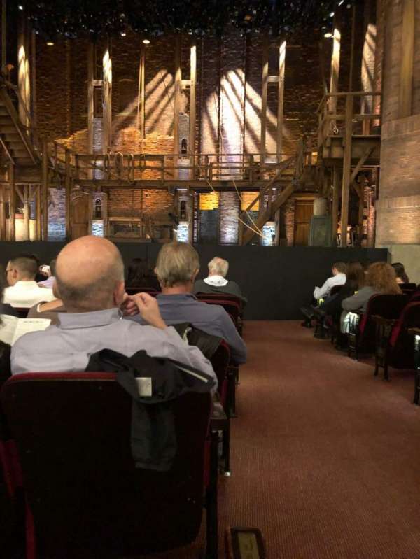 CIBC Theatre, section: Orchestra C, row: K, seat: 112