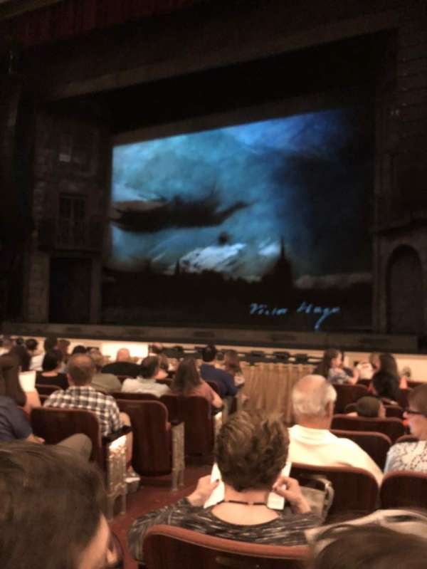 Shubert Theater, New Haven, section: Orch, row: G, seat: 4