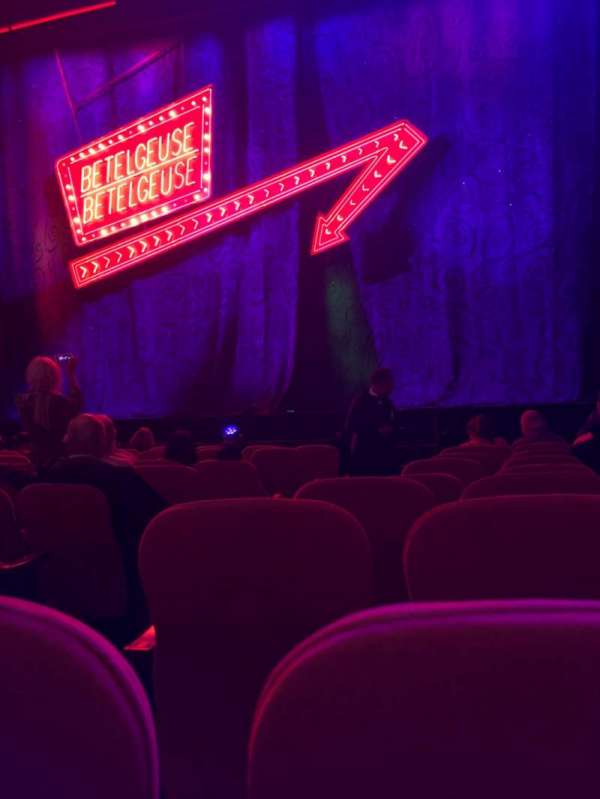 National Theatre, DC, section: Orchestra R, row: J, seat: 4