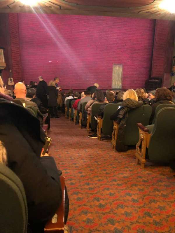 Shubert Theatre, section: Orchestra L, row: R, seat: 1