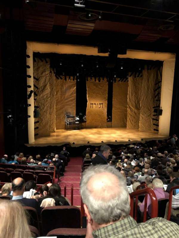 Stage 42, section: Orchestra L, row: Q, seat: 3