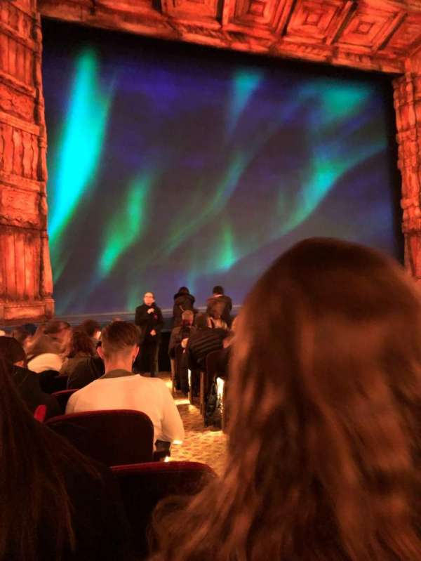 St. James Theatre, section: Orchestra L, row: L, seat: 3