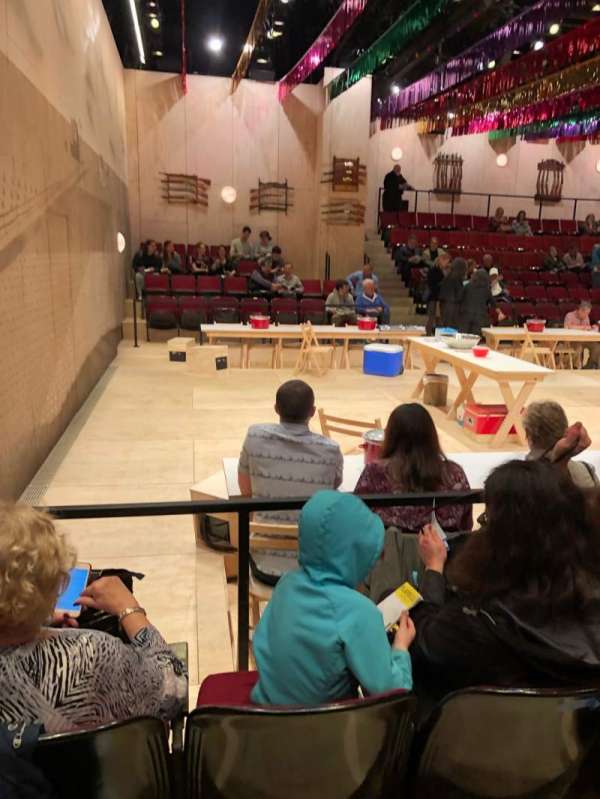 Circle in the Square Theatre, section: Orchestra 200 (Odd), row: D, seat: 403