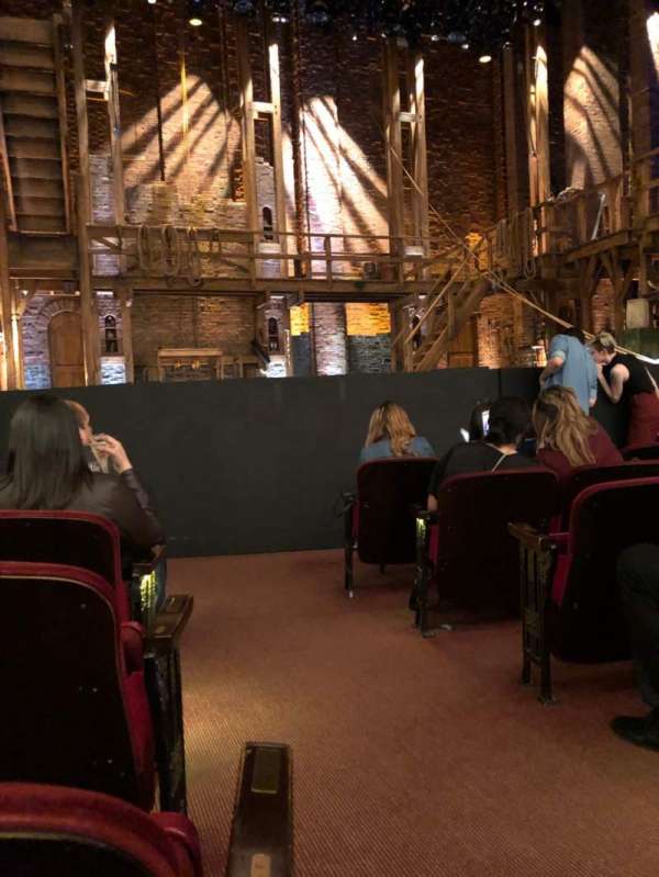 CIBC Theatre, section: Orchestra L, row: G, seat: 1