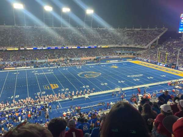 Albertsons Stadium, section: 110, row: W, seat: 15