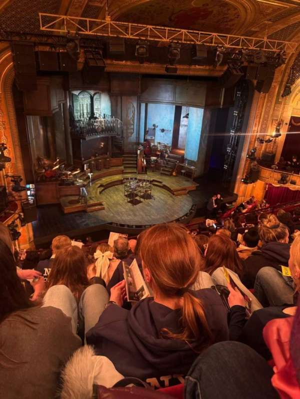 Walter Kerr Theatre, section: Mezzanine L, row: H, seat: 13