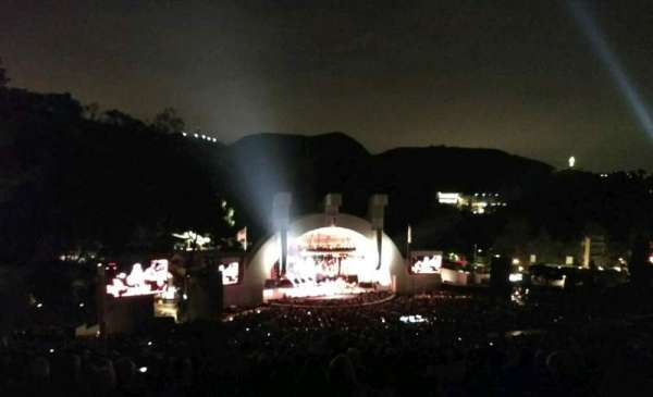 Hollywood Bowl, section: U2, row: 3, seat: 111