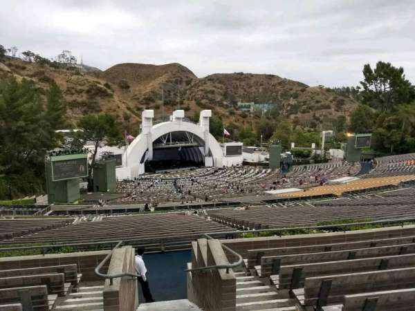 Hollywood Bowl, section: U3, row: 9, seat: 1