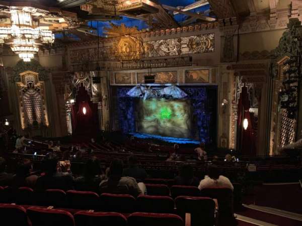 Hollywood Pantages Theatre, section: Mezzanine R, row: Q, seat: 24