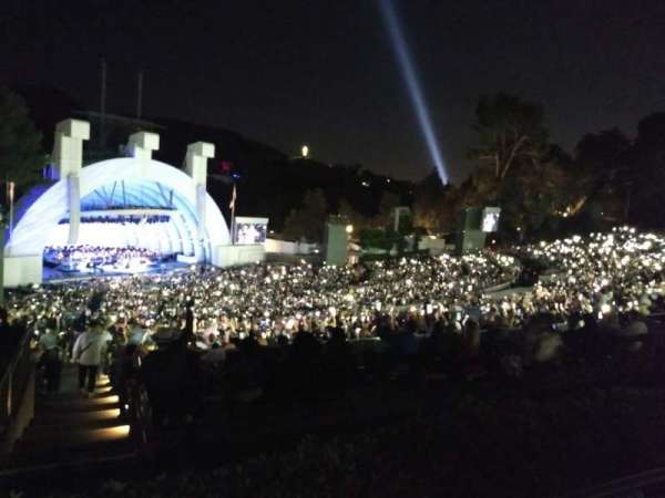Hollywood Bowl, section: P3, row: 5, seat: 23