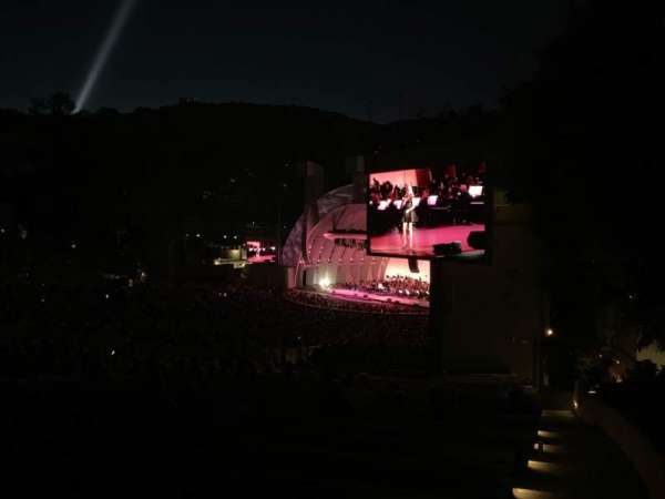 Hollywood Bowl, section: F3, row: 18, seat: 30
