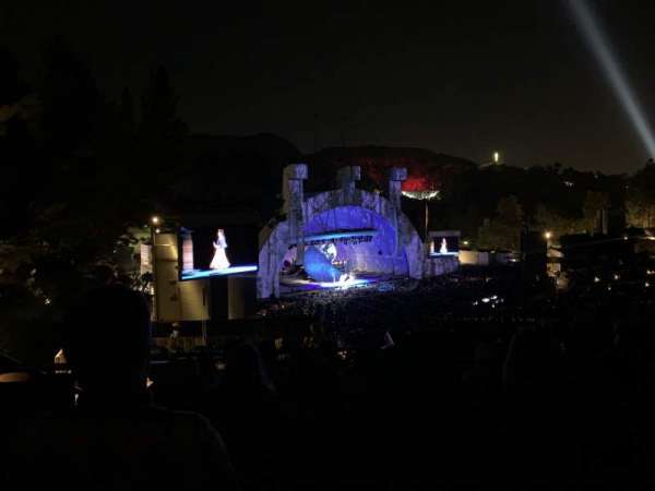 Hollywood Bowl, section: P3, row: 7, seat: 37