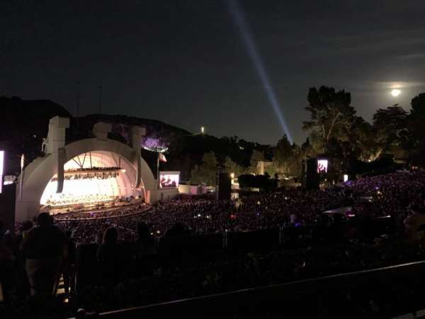 Hollywood Bowl, section: P3, row: 1, seat: 21