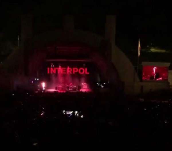 Hollywood Bowl, section: G2, row: 5, seat: 2