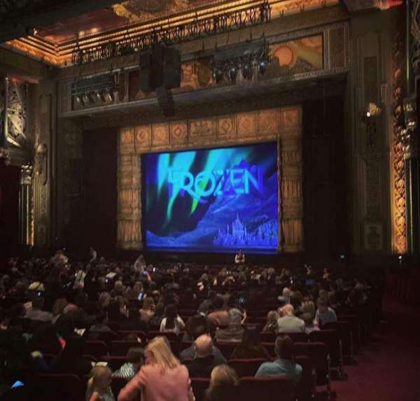 Hollywood Pantages Theatre, section: Orchestra R, row: XX, seat: 16