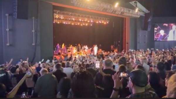 The Greek Theatre, section: A Left, row: K, seat: 37